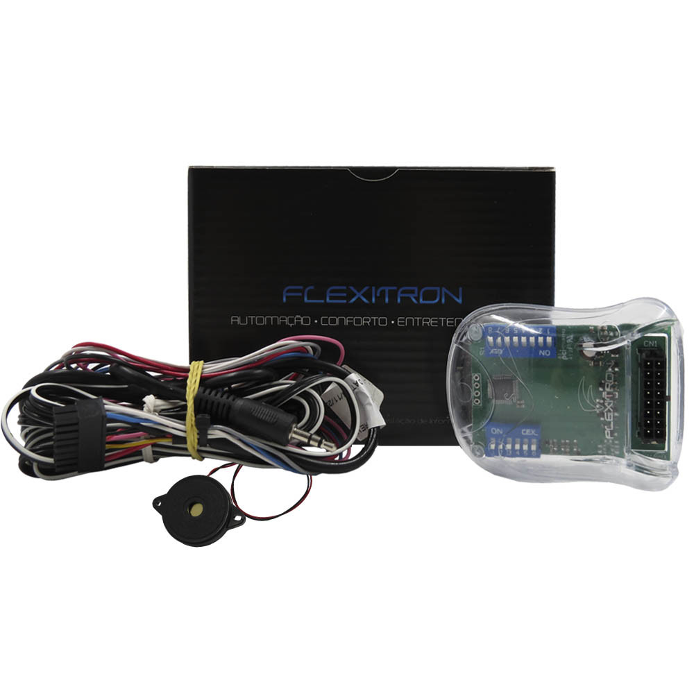 Interface Comando de Volante Universal Flexitron I-Can V3 Compativel com Pioneer Sony Hbuster Positron Kenwood JVC
