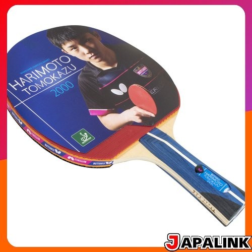 Raquete de tênis de mesa Butterfly 2000, raquete de borracha, compensado de 5 camadas 【Direct from Japan】