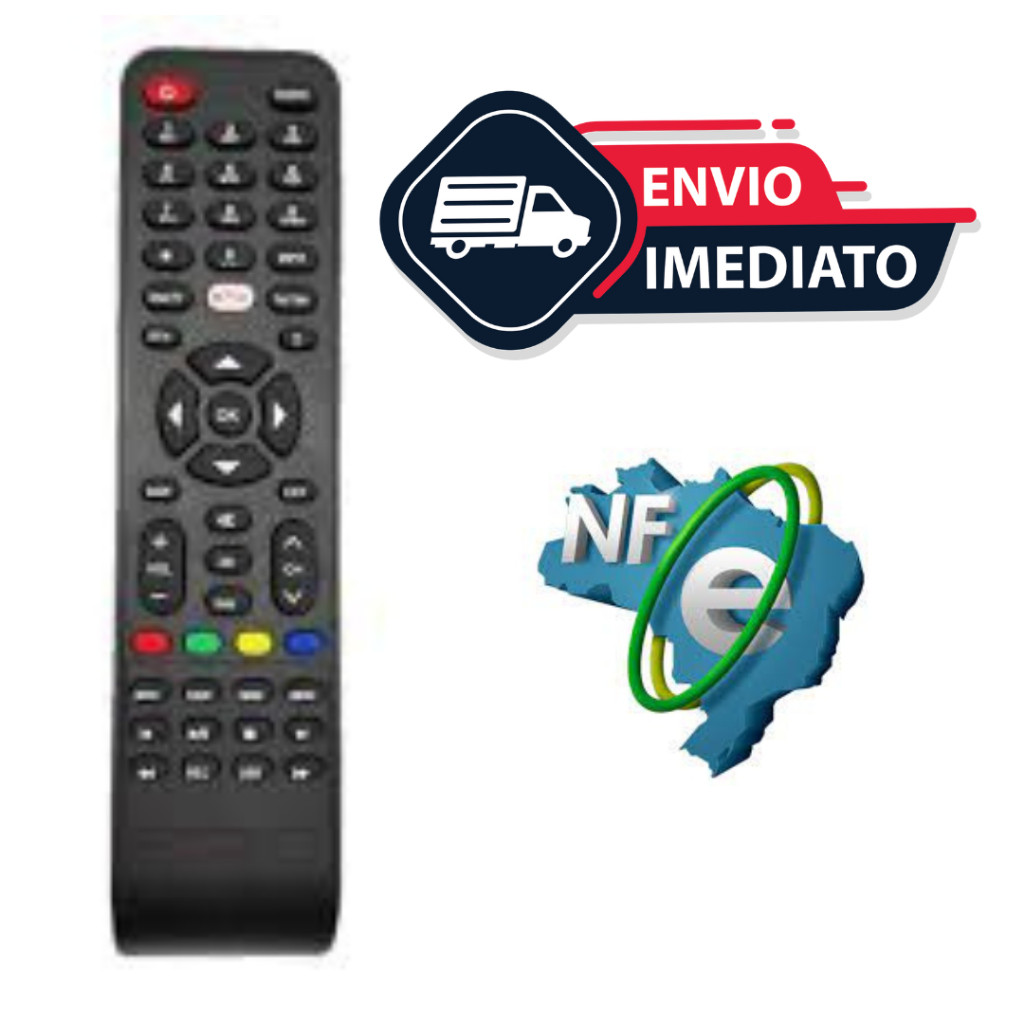 Controle Remoto Compatível Tv Philco Led Smart