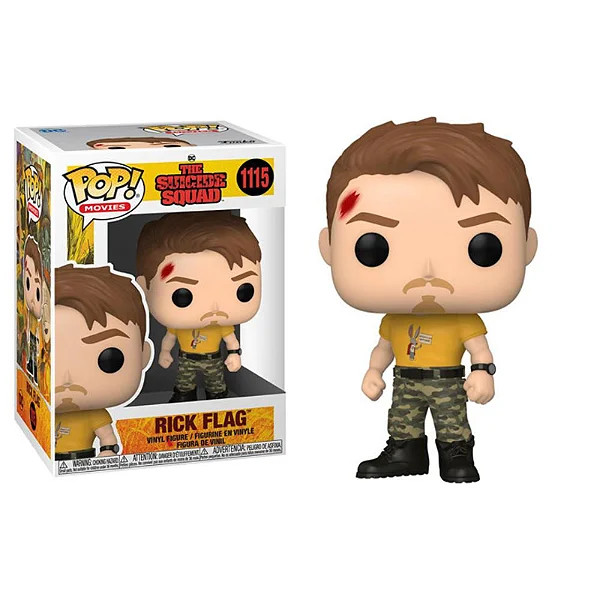 Funko Pop Rick Flag The Suicide Squad 1115 Original Novo