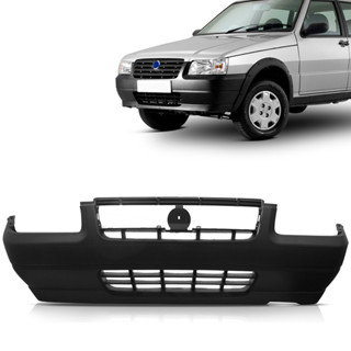 Parachoque Dianteiro Uno 2005 2006 2007 Cinza em Oferta na Shopee