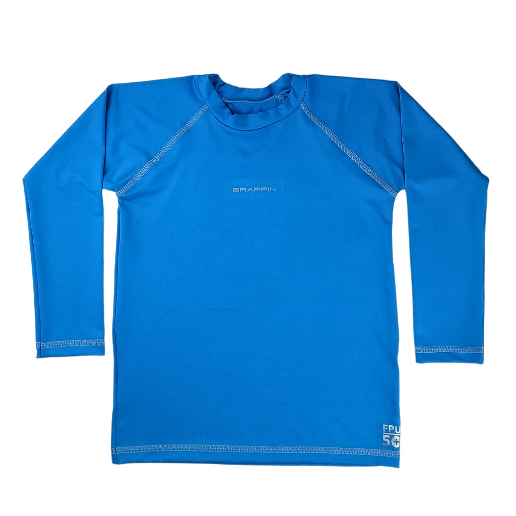 Detalhes do Camiseta UV Infantil  Proteção Solar Grappin verão e inverno blusa térmica