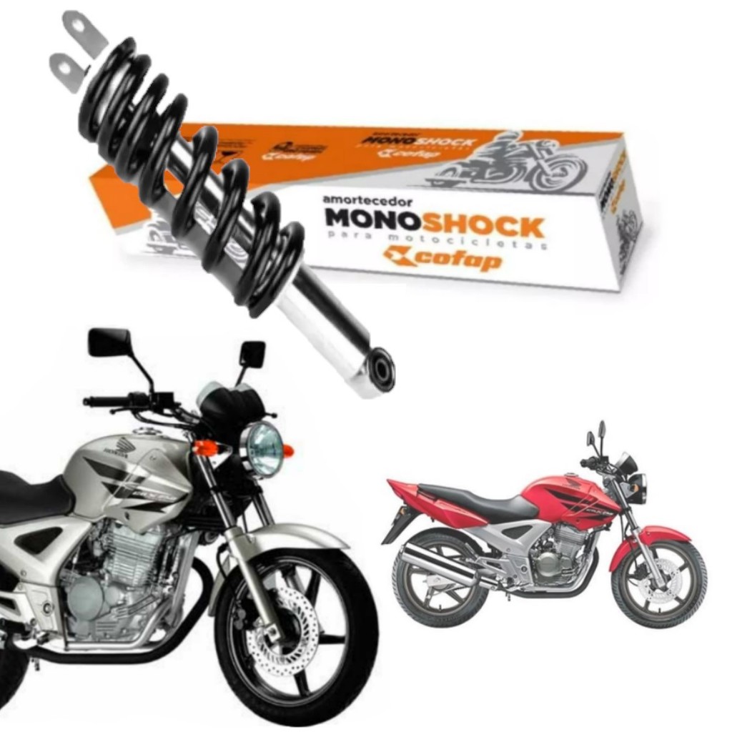 Amortecedor Traseiro Cbx 250 Twister 2001 2002 2003 2004 2005 Original Cofap