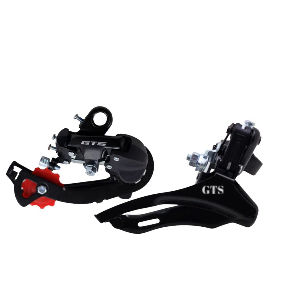 Kit Cambio traseiro e Dianteiro GTS MTB 8 Velocidades
