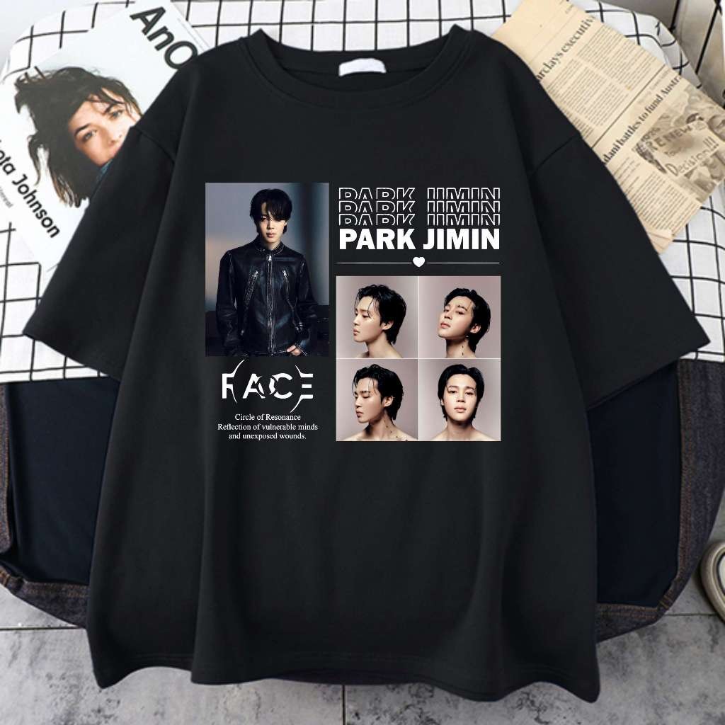 Camiseta Jimin bts army kpop Unissex Aesthetic em Oferta na Shopee