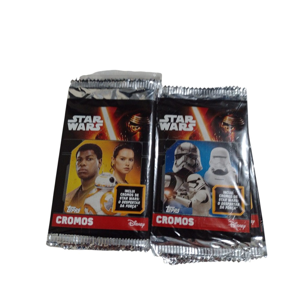 Kit 10 Envelopes Star Wars 2016 The Forces Awaken Topps