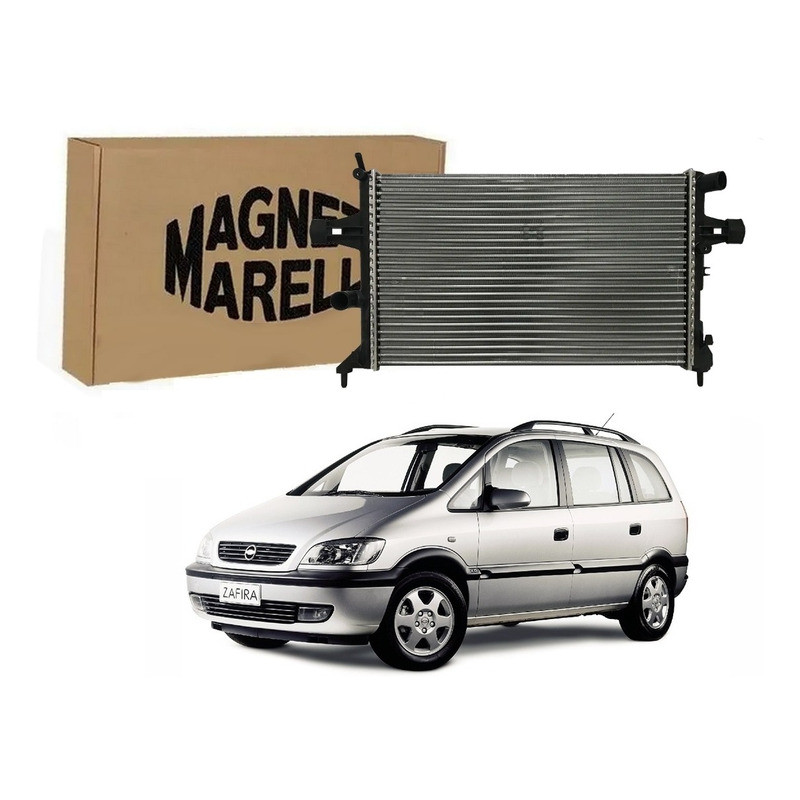 Radiador Agua Marelli Zafira 2.0 2001 A 2004 em Oferta na Shopee