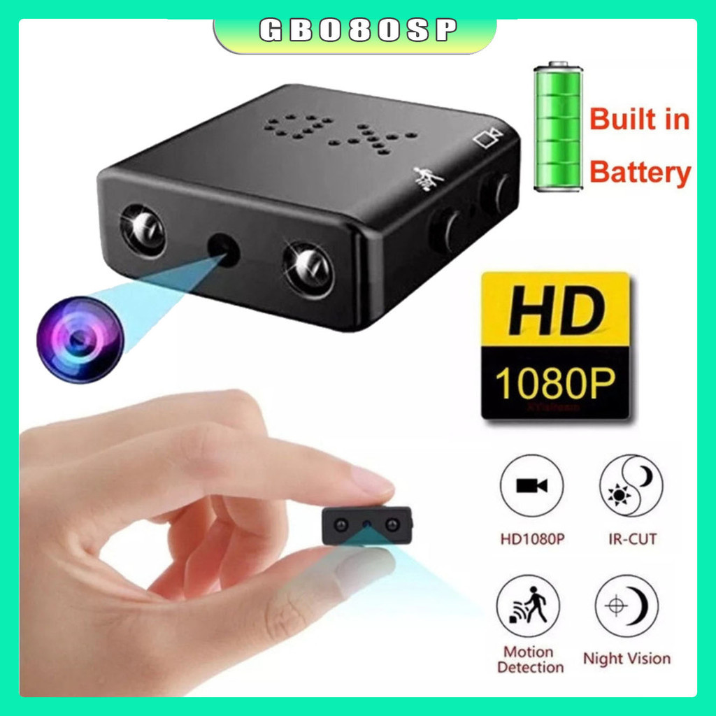 Mini Câmera De Segurança Oculta Wi-fi 1080p HD com visão noturna Vigilância em Oferta na Shopee