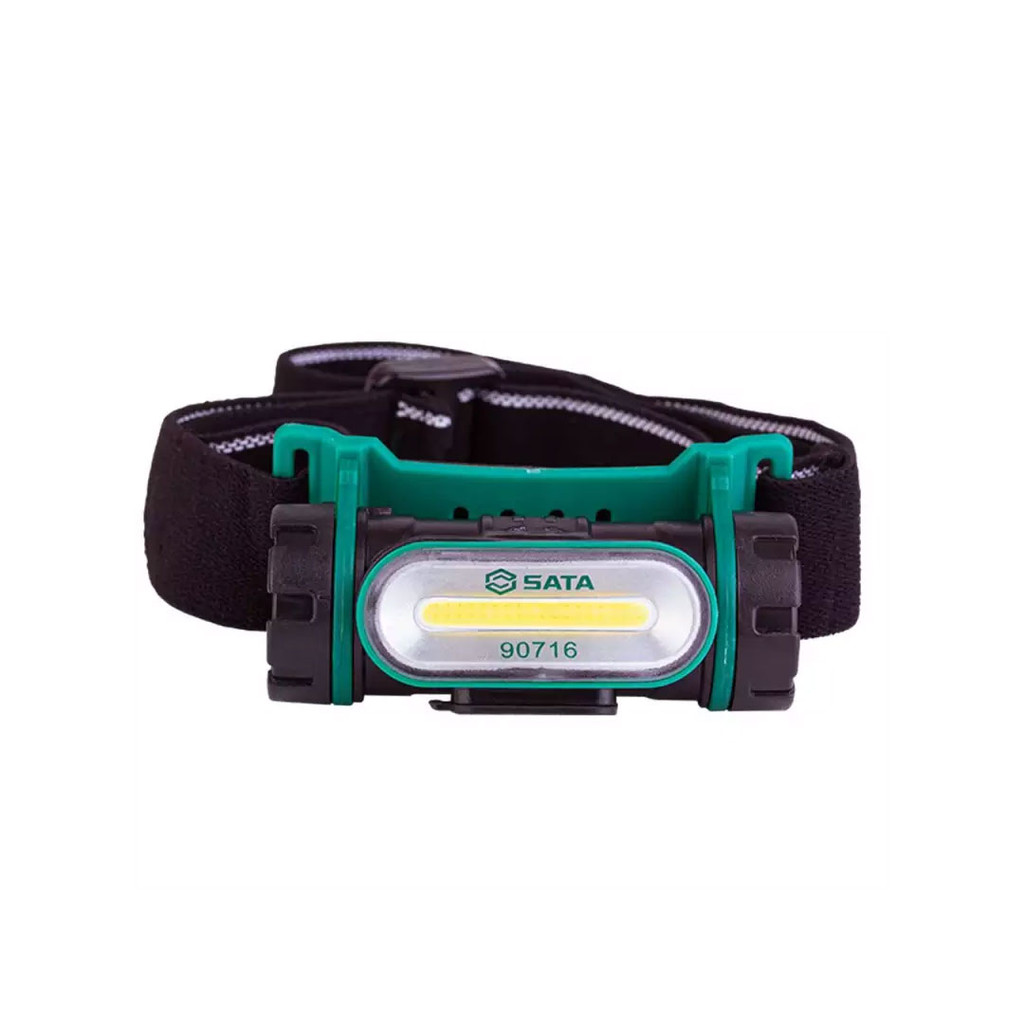 Lanterna para Cabeça Recarregável 150 Lumens com Carregador ST90716 SATA em Oferta na Shopee