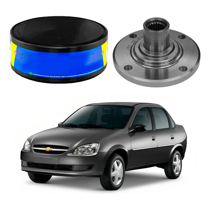 Cubo De Roda Dianteiro Hipper Corsa Classic 1.0 2011 A 2016 em Oferta na Shopee