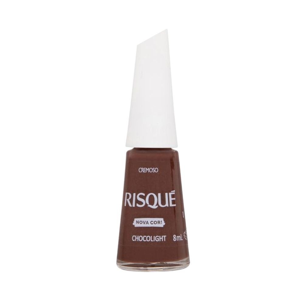 Esmallte Risqué Chocolight 8ml em Oferta na Shopee