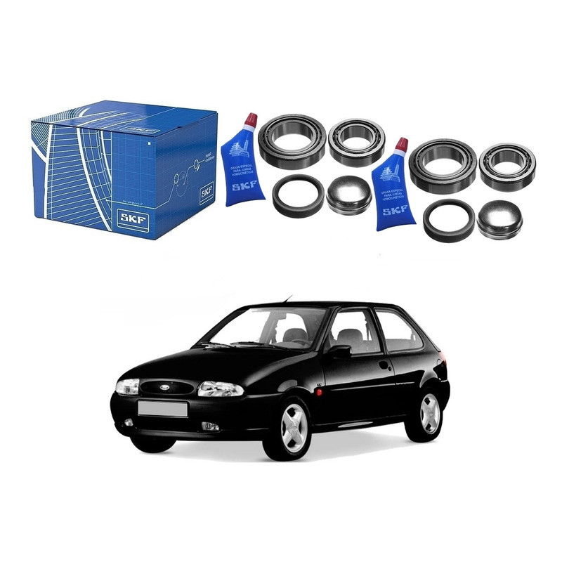 Par Kit Rolamento Traseiro Fiesta 1.4 1996 A 2000 em Oferta na Shopee