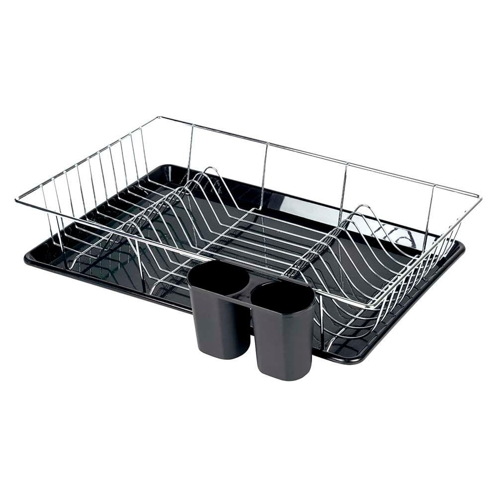 Escorredor de Louças 18 Pratos Preto em Oferta na Shopee