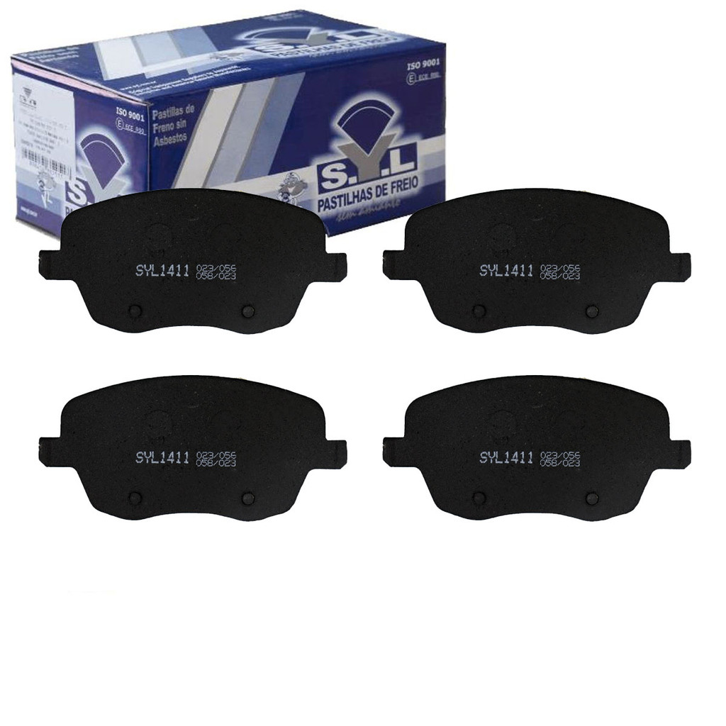 Pastilha De Freio Dianteiro Polo 2002 A 2023 / Polo Sedan 2002 A 2014 - SYL1411