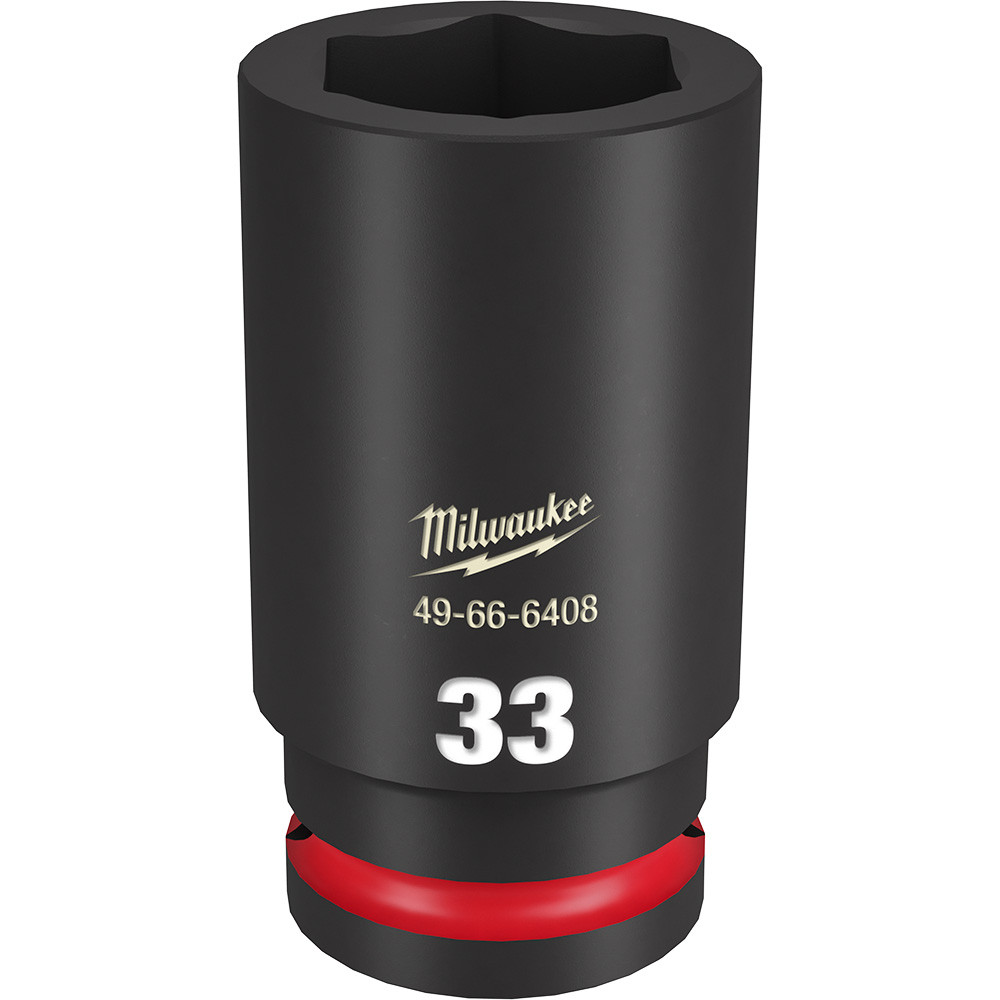 SOQUETE IMPACTO ENCAIXE 3/4" X 33MM 49-66-6408 MILWAUKEE