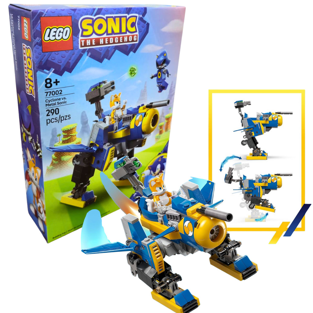 Lego Sonic Cyclone VS. Metal Sonic 77002