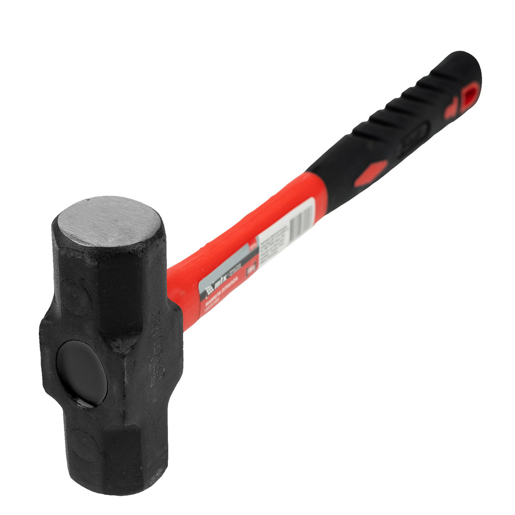 MARRETA OITAVADA, CABO DE FIBRA COMPRIMENTO 31 CM, 1000G, 1PC // MTX em Oferta na Shopee