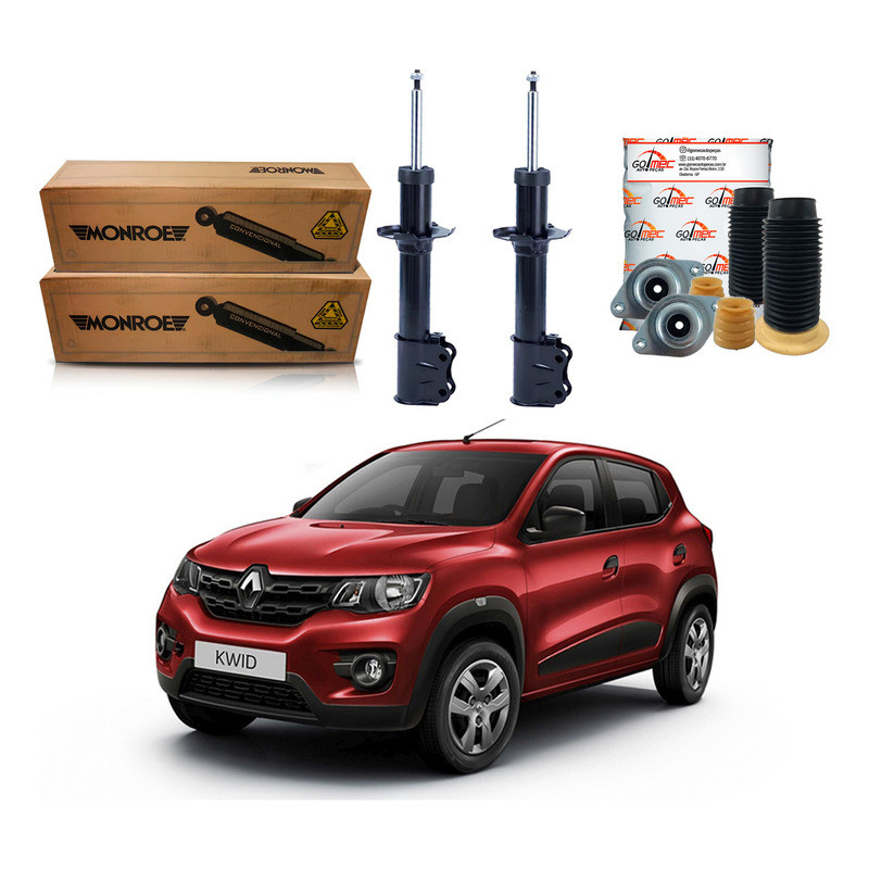 Kit Amortecedor Dianteiro Monroe Kwid 1.0 12v 2017 A 2021 em Oferta na Shopee