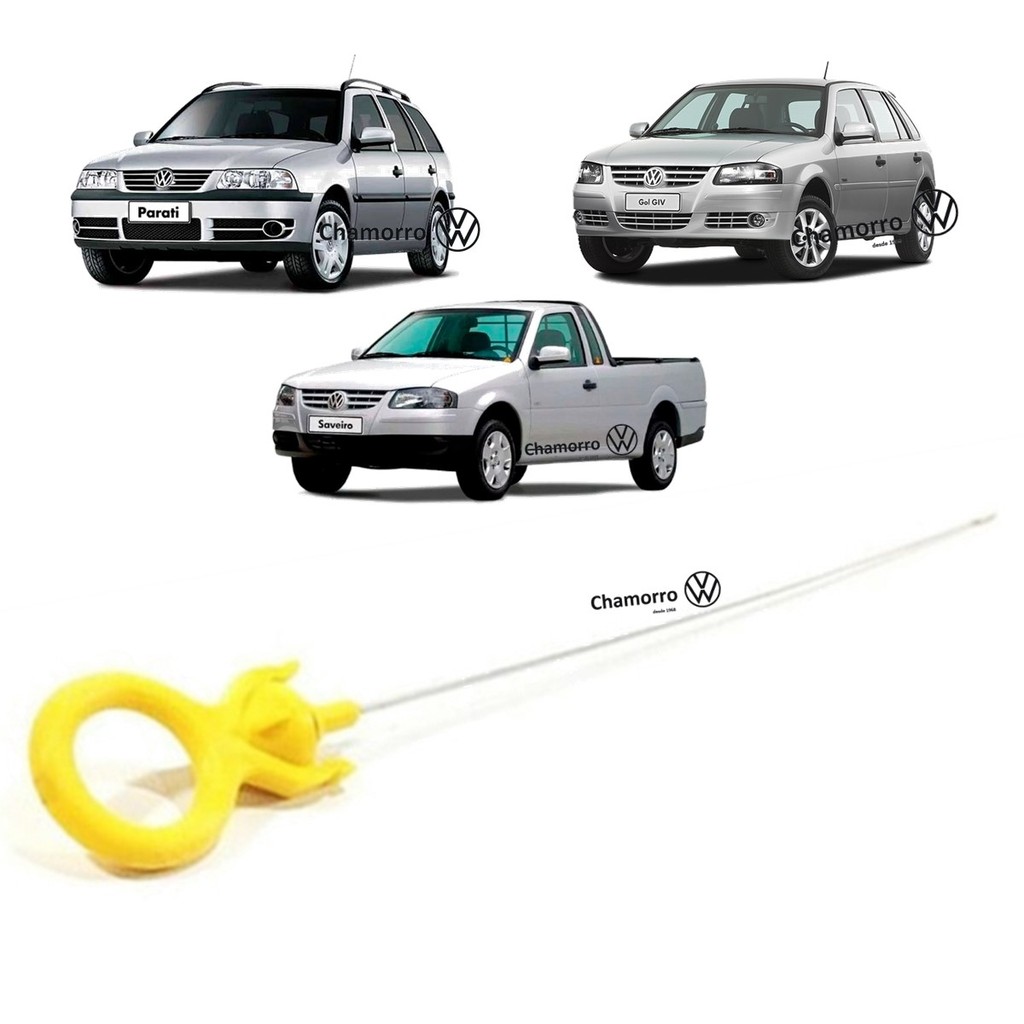 Vareta Medidor Nível Óleo Vw Gol Parati Saveiro 1.0 G2 G3 G4 030115611P em Oferta na Shopee