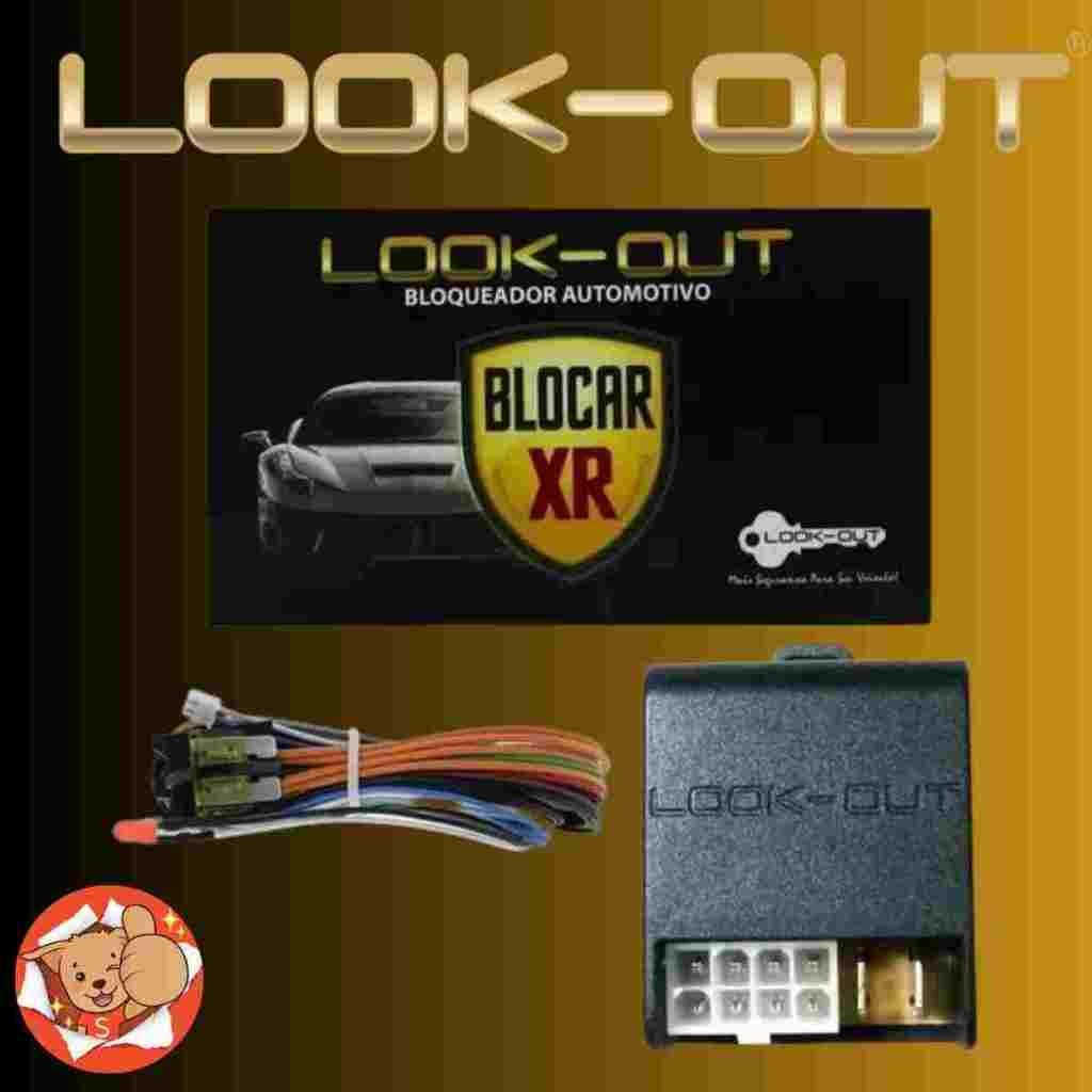 Resgate Bloqueador Automotivo Carro Look Out BLOCAR XR Antifurto Antiassalto Chave Secreta Universal