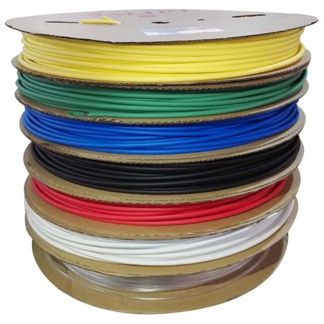 Espaguete Tubo Termoretratil Cores 4mm 10 METROS NFe