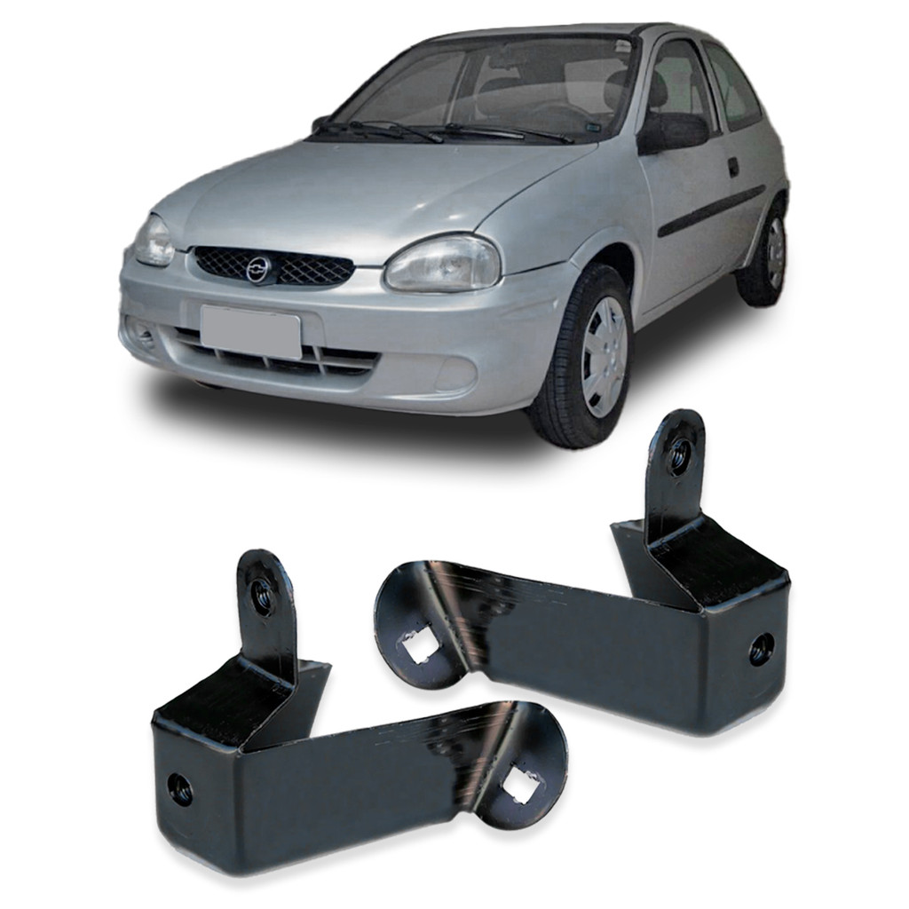 PAR SUPORTE DIANTEIRO ALMA AÇO VIGA CORSA WIND HATCH SEDAN PICK-UP WAGON CLASSIC 94 A 16 NF1360 NF1361