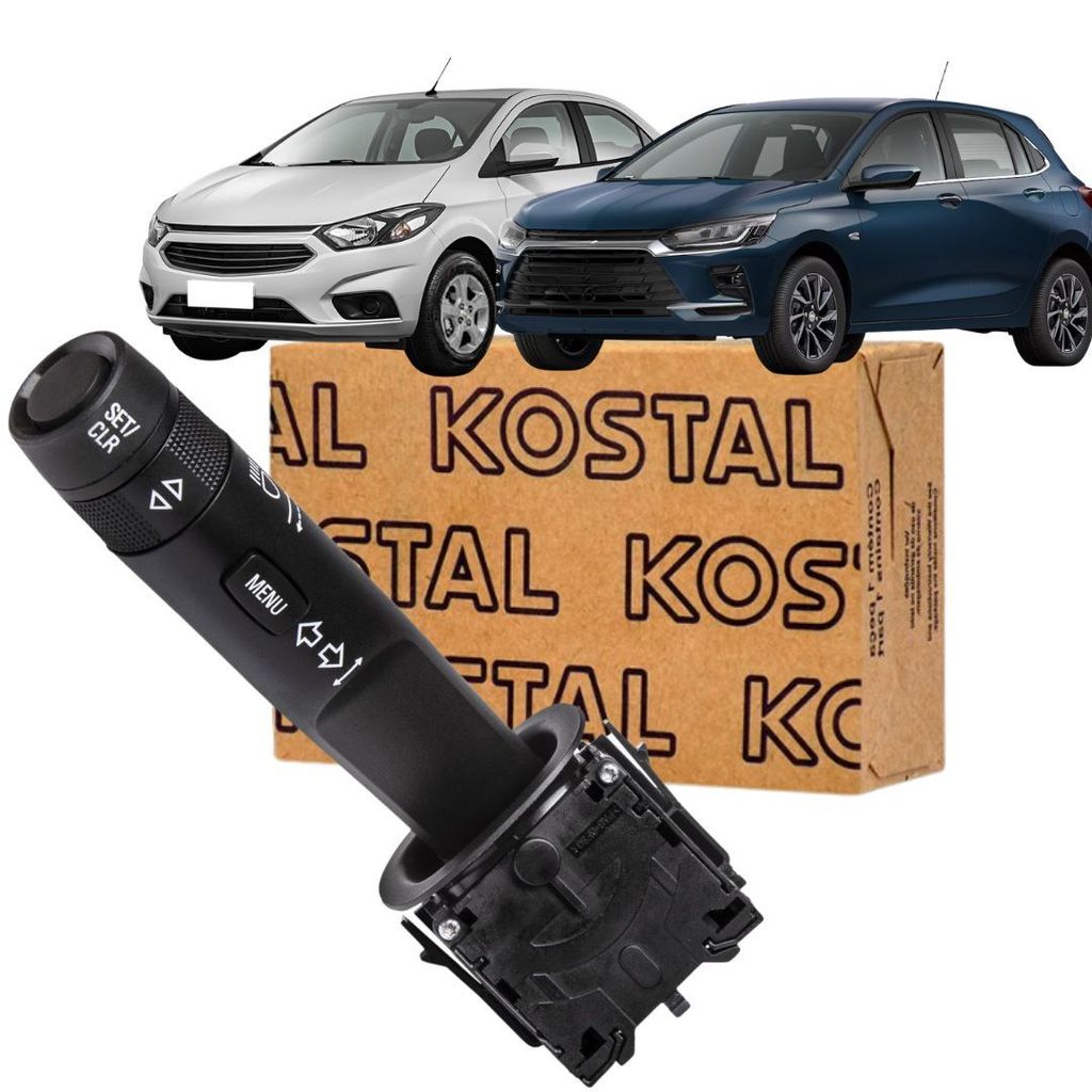 CHAVE DE SETA C/ COMPUTADOR BORDO PARA CHEVROLET ONIX PRISMA SONIC 8 CONECTORES 12V KOSTAL