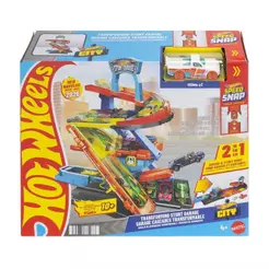 Pista Hot Wheels City Garagem de Acrobacias JHL94
