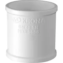 Luva Esgoto Krona 40mm - Embalagem com 25 Unidades