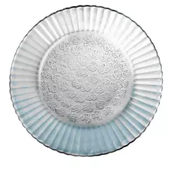 Conjunto de Pratos Fundos Duralex Vidro Primavera 24 Peças