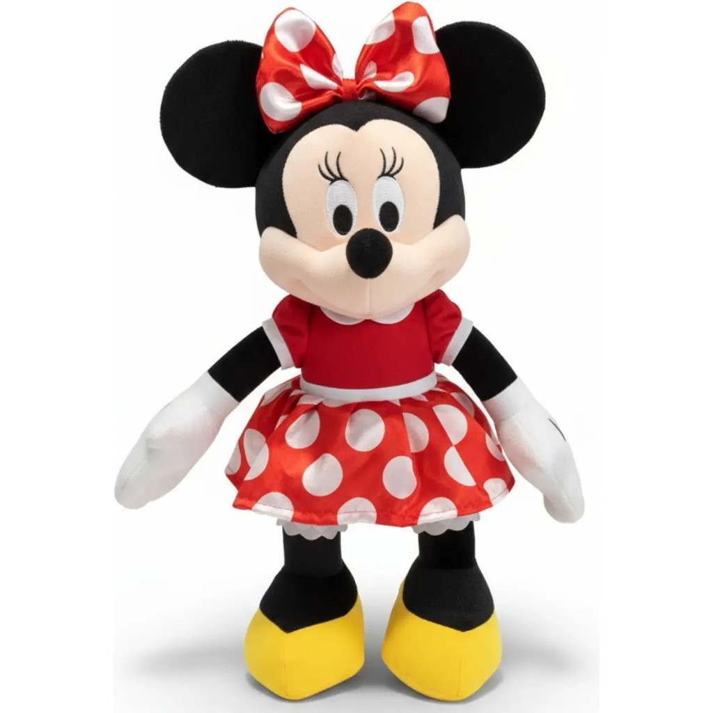 Boneco Ursinho Pelúcia Minnie Disney 50cm Antialérgico Brinquedo Tamanho Grande Decorativo Infantil Disney Mickey Mouse