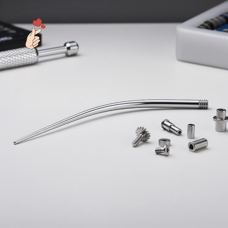 [PEBR] Ferramenta De Piercing Curvo De Titânio Em Aço Inoxidável , Aplicador De Brinco , Punção Profissional , De Poste