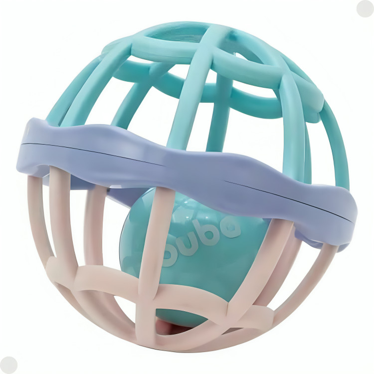 Brinquedo Baby Ball Colors Sensorial C/ Chocalho 11850 Buba