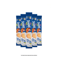Combo Biscoito Recheado Sucrilhos Leite 85g 6 unidades