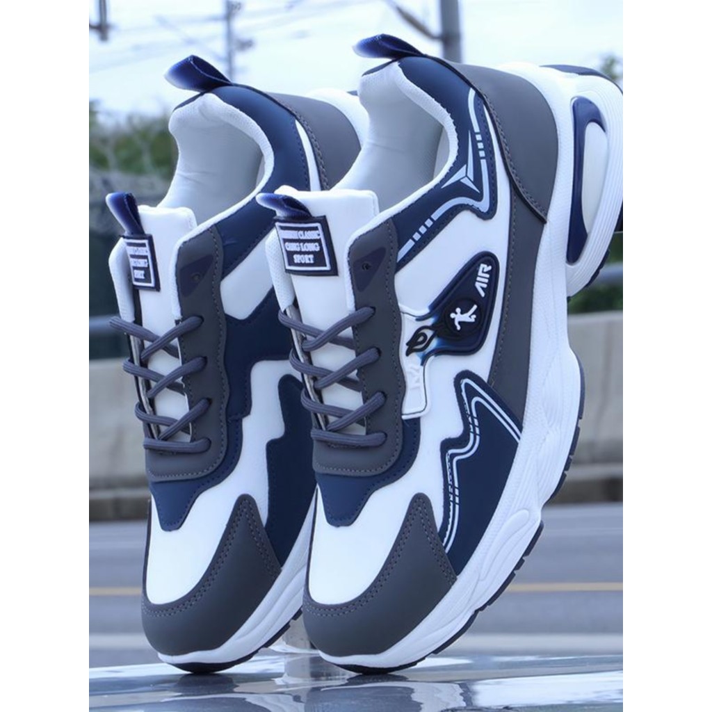 Sapatos esportivos masculinos amortecimento pai sapatos masculinos outono inverno 2024 novo estilo sapatos masculinos de