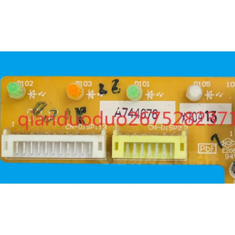 Usado Para Panasonic Acessórios De Ar Condicionado Placa De Exibição De Temperatura Luz Recebendo Principal A744676