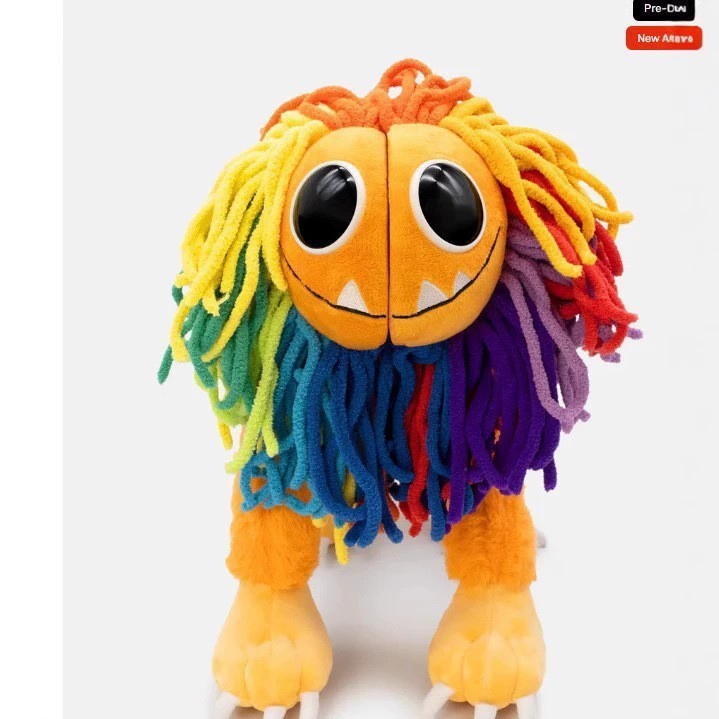 Novo produto transfronteiriço wireaby pelúcia Bobby colorido leão brinquedo de pelúcia boneca de pelúcia