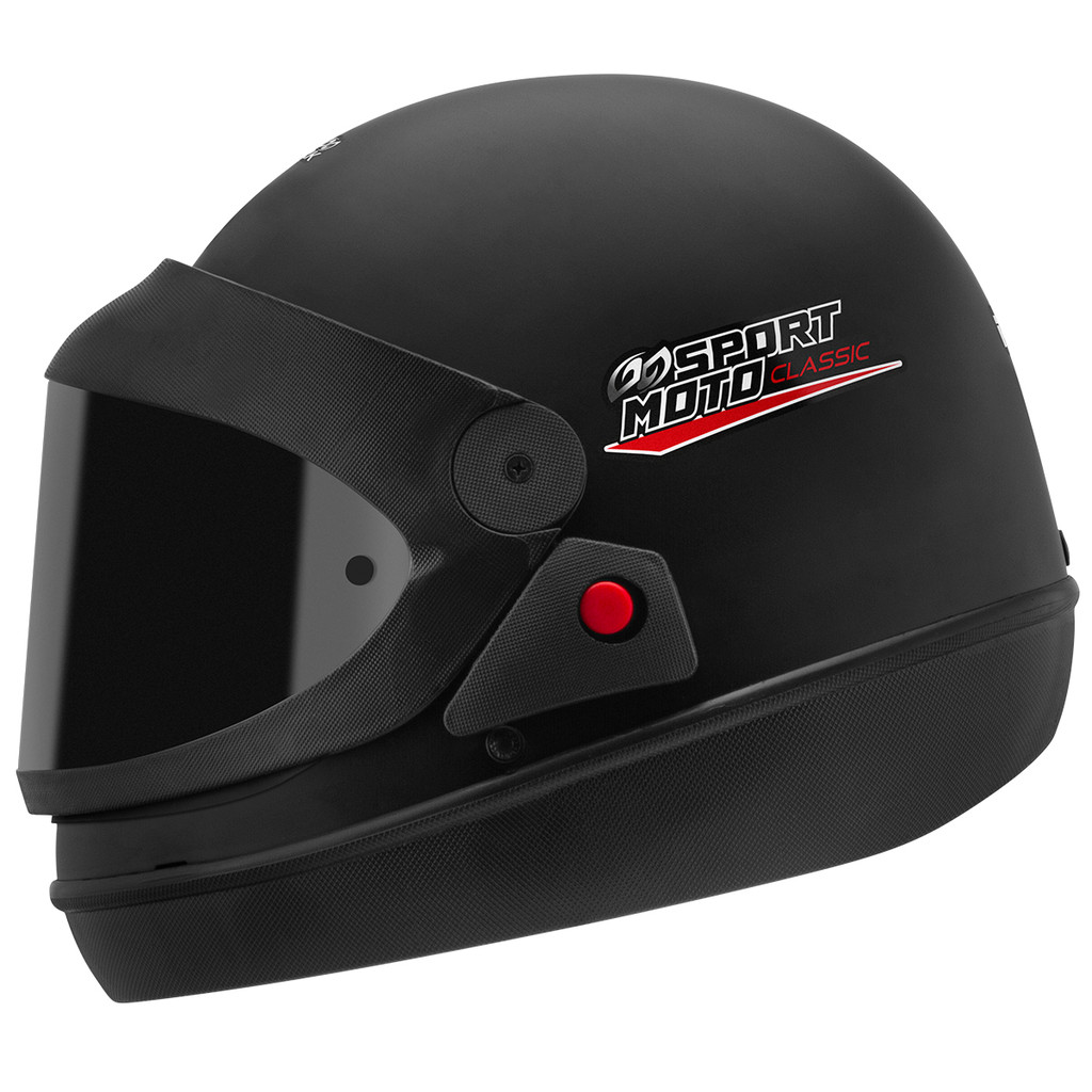 Capacete Fechado Pro Tork Sport Moto Classic Viseira Fumê Estilo San Marino