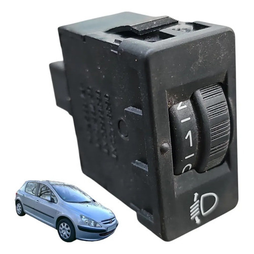 Botão Regulagem Farol Citroen Peugeot 307 C4 2006 A 2012