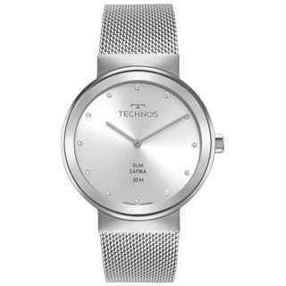 Relógio Technos Feminino Slim Prata - GL22AZ/1K