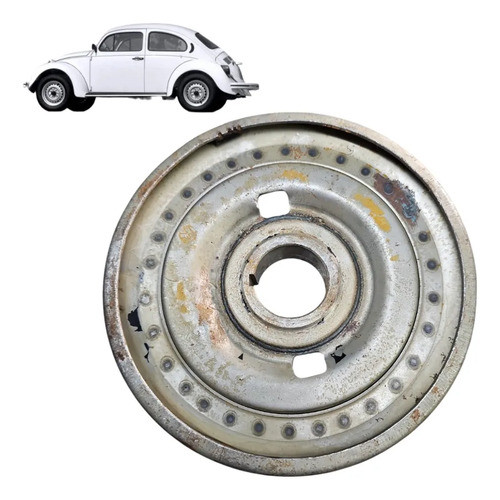 Polia Virabrequim Original Motor Vw Kombi 1970 1997 Brasilia