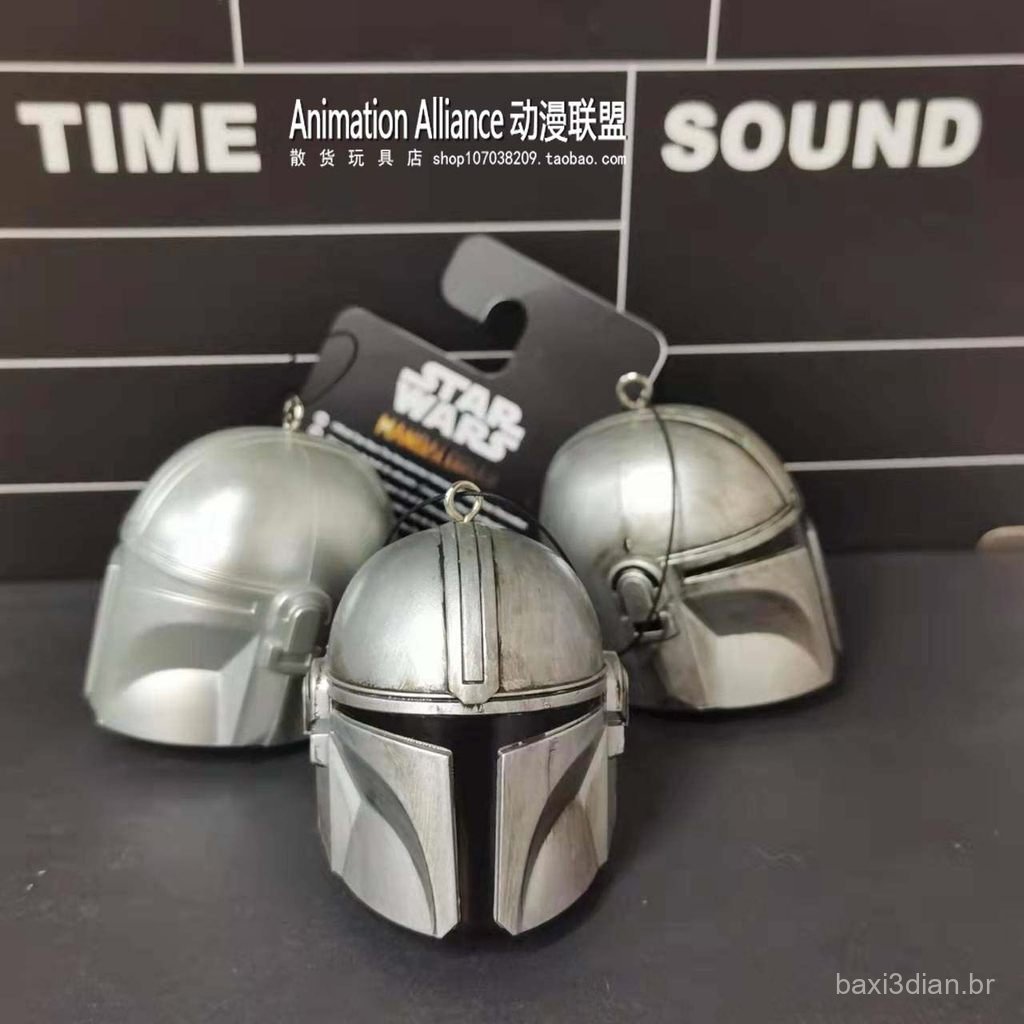 Novo produto autêntico: Máscara de capacete de Star Wars The Mandalorian, réplica do capacete do Boba, modelo de brinque