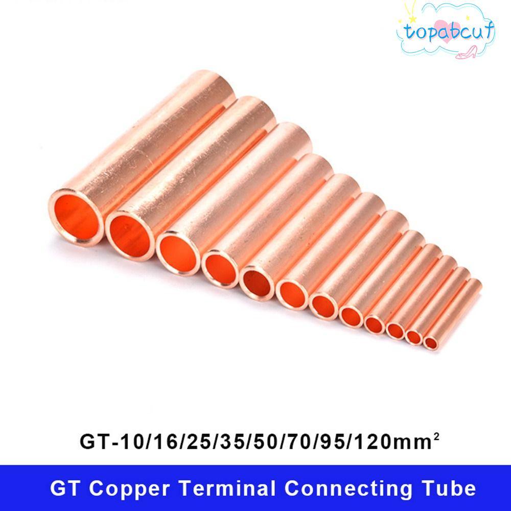 TOPABCUF 1 Peça Tubo De Conexão Terminal De Cobre GT , Kit De Conector De Cabo , Crimpagem De Nariz De Fio De Passagem D