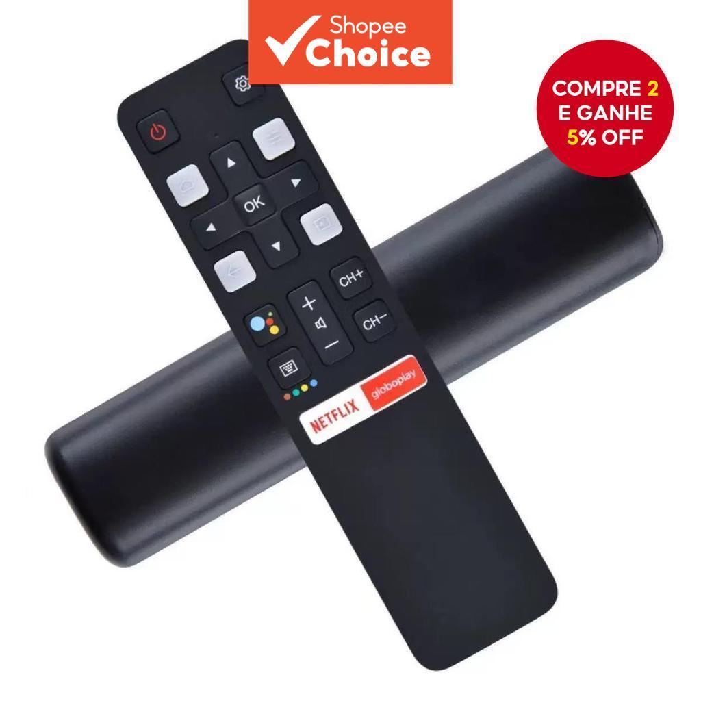 Um Controle Remoto 2026 Com De Voz Para TCL Android Smart TV 4K RC802V FNR6 49P30FS 65P8S 55C715