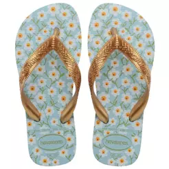 Havaianas Kids Flores Azul Maceió