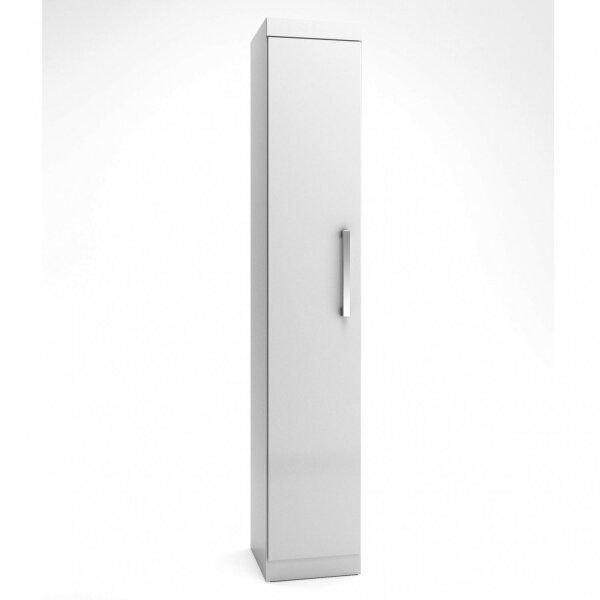 Guarda-Roupa Modulado 1 Porta Cancun Yescasa Branco Branco