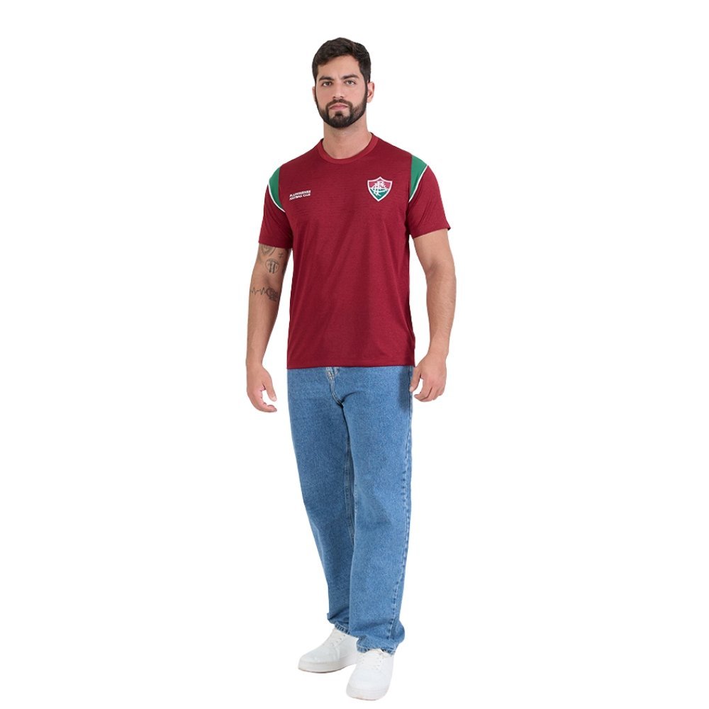 Camiseta Braziline Fluminense Toada Masculina