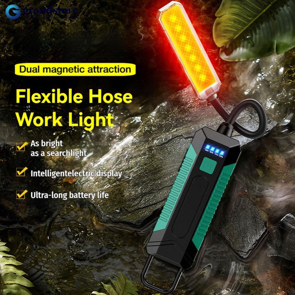 GRANDSTORE 360 Mangueira Flexível Lanterna LED Ao Ar Livre Iluminação De Emergência Lâmpada Reparo Do Carro 4 Cores COB