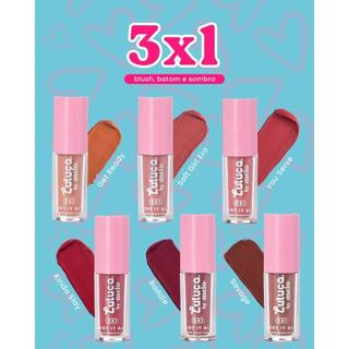 BLUSH, BATOM E SOMBRA CREMOSO 3x1 GOT IT ALL LULUCA BY MELU