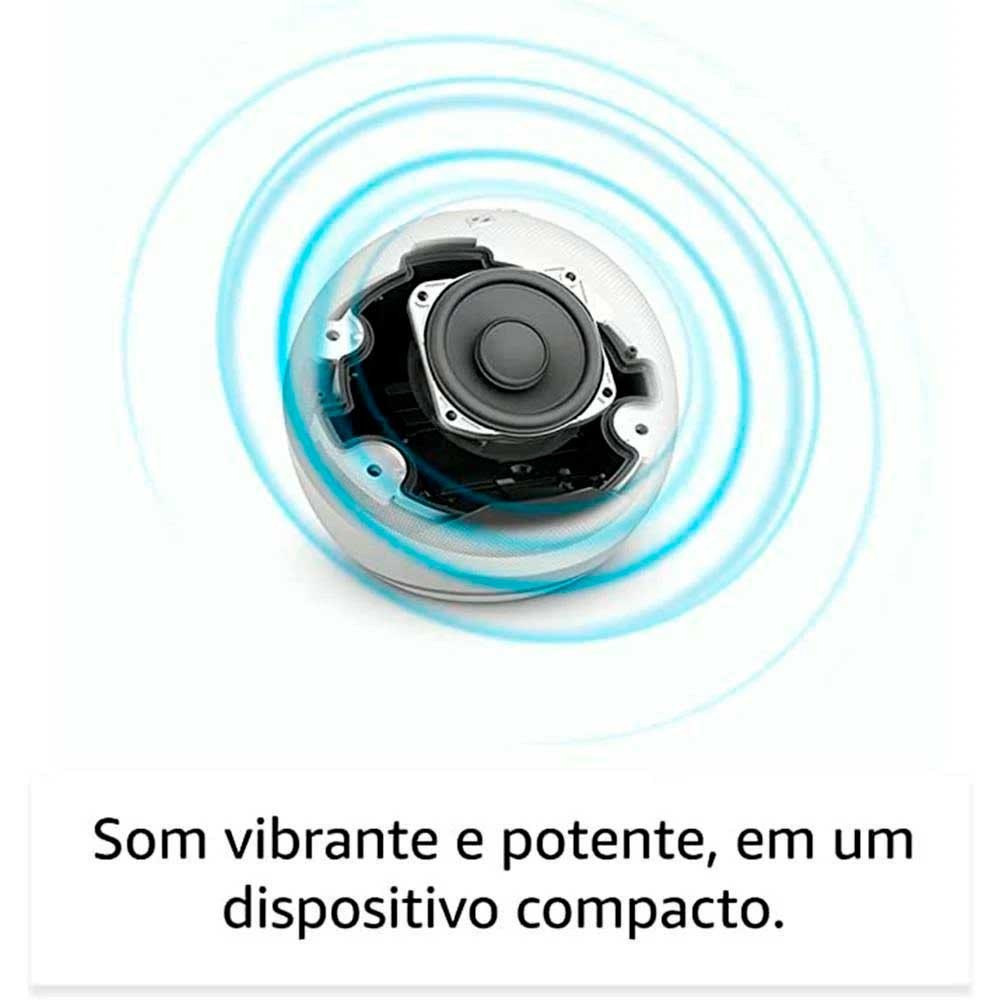 Amazon Echo Dot 5ª Geração, Smart Speaker, com Alexa, Azul - detalhe